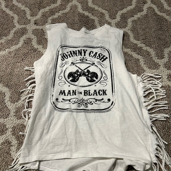Kids Johnny cash tank top size large - Picture 1 of 3